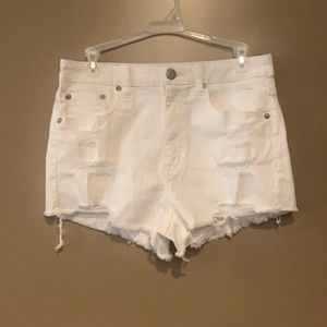 Aeropostale size 10 high rise shorty shorts